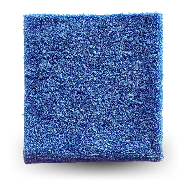 Mikrofasertuch Blau Ultraschallgeschnitten
